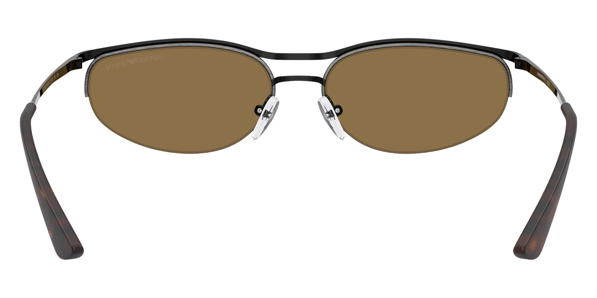 EMPORIO ARMANI EA2180 344573 54 - Shiny Anticate Silver / Dark Brown #id:ea2180344573_s:102115