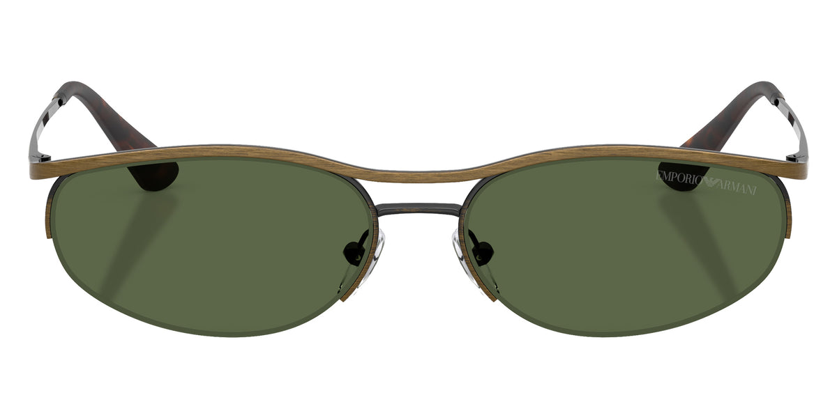 EMPORIO ARMANI EA2180 344671 54 - Shiny Anticate Gold / Dark Green #id:ea2180344671_s:104100