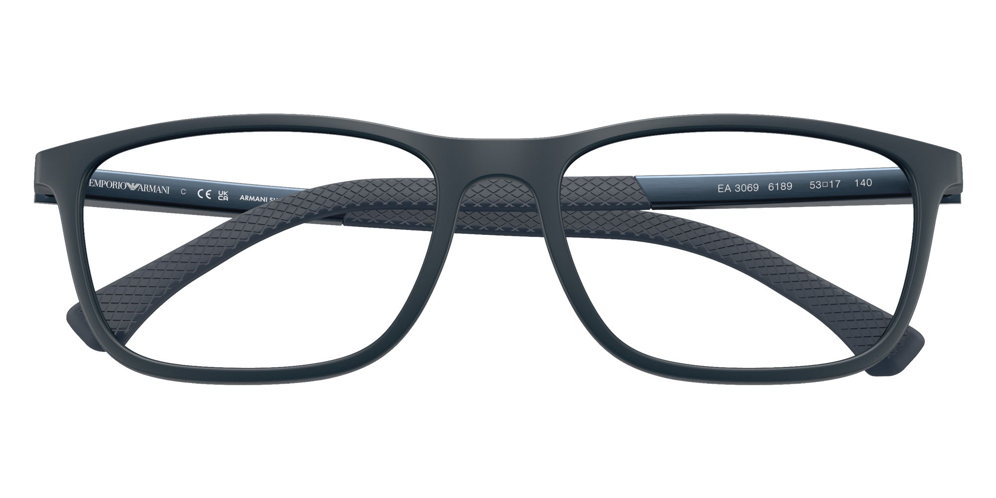 EMPORIO ARMANI EA3069 6189 53 - Matte Blue #id:ea30696189_s:100120