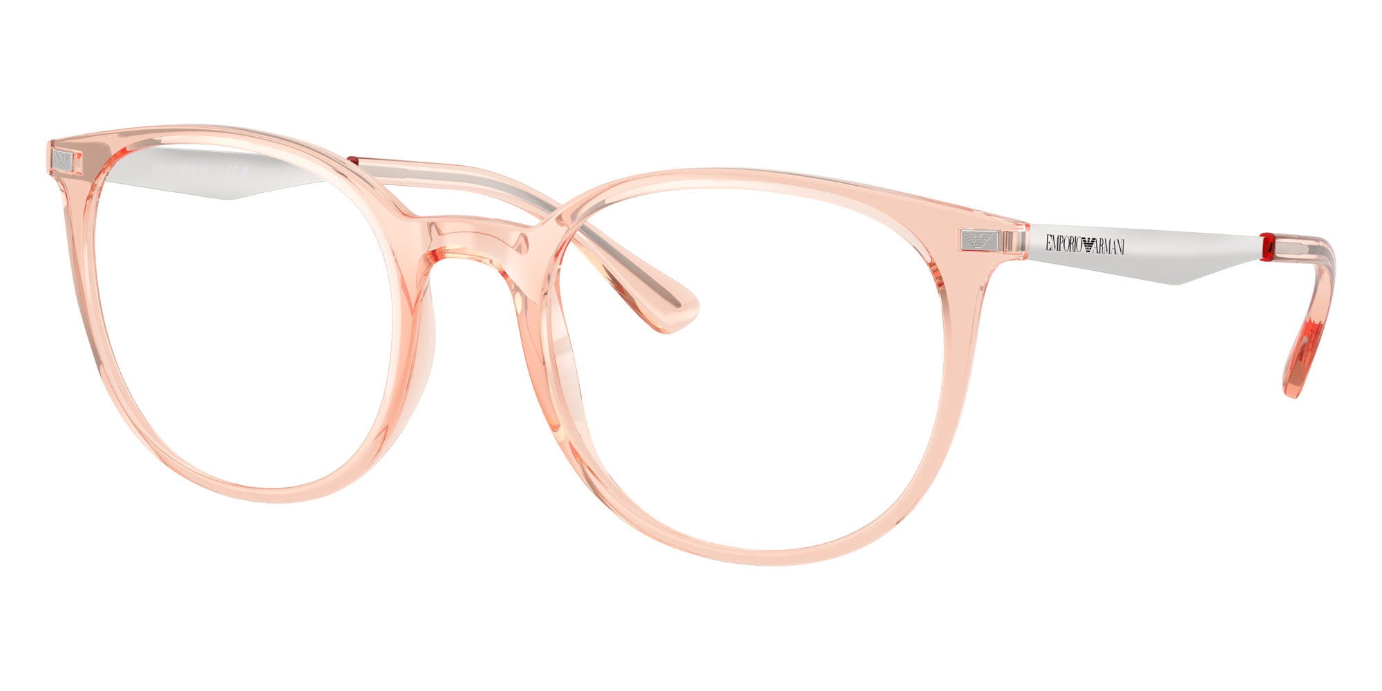 EMPORIO ARMANI EA3168 6346 52 - Shiny Transparent Pink #id:ea31686346_s:100105