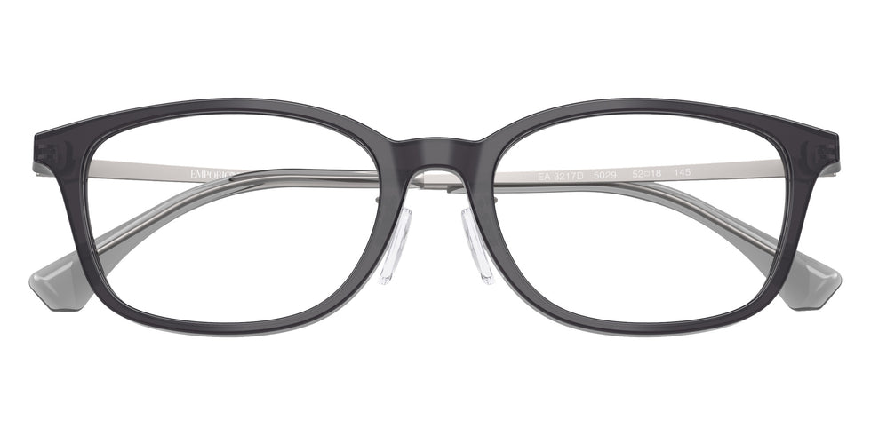 EMPORIO ARMANI EA3217D 5029 52 - Shiny Transparent Gray #id:ea3217d5029_s:100100