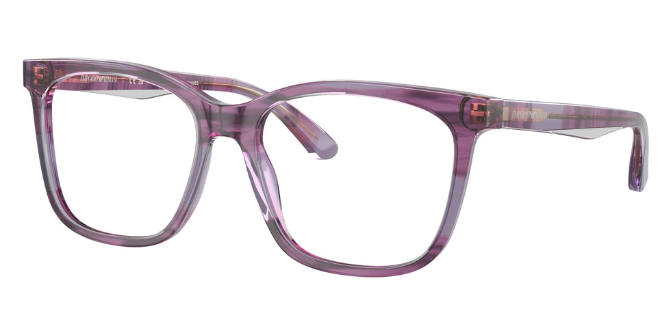 EMPORIO ARMANI EA3228 6056 53 - Shiny Violet/Top Smoke #id:ea32286056_s:100105