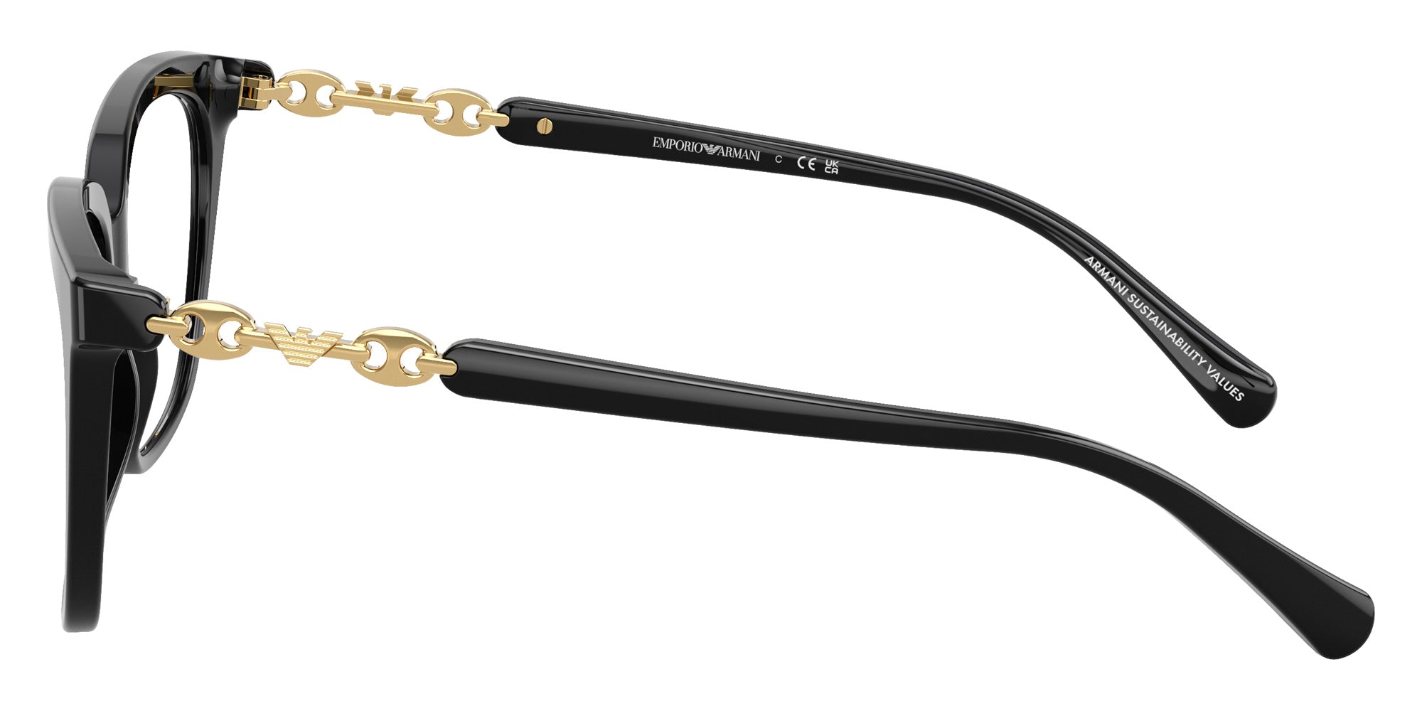 EMPORIO ARMANI EA3248 5017 53 - Shiny Black #id:ea32485017_s:100110