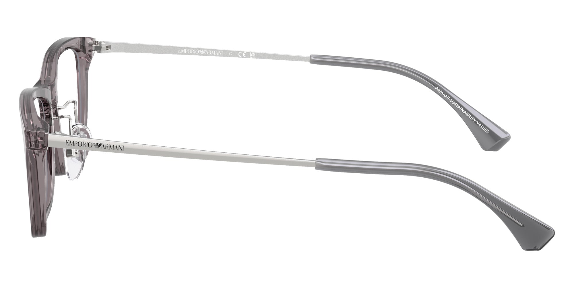 EMPORIO ARMANI EA3252D 6206 54 - Transparent Gray #id:ea3252d6206_s:104110