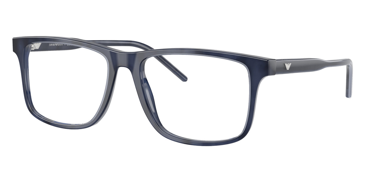 EMPORIO ARMANI EA3257 6054 55 - Striped Transparent Blue #id:ea32576054_s:102105