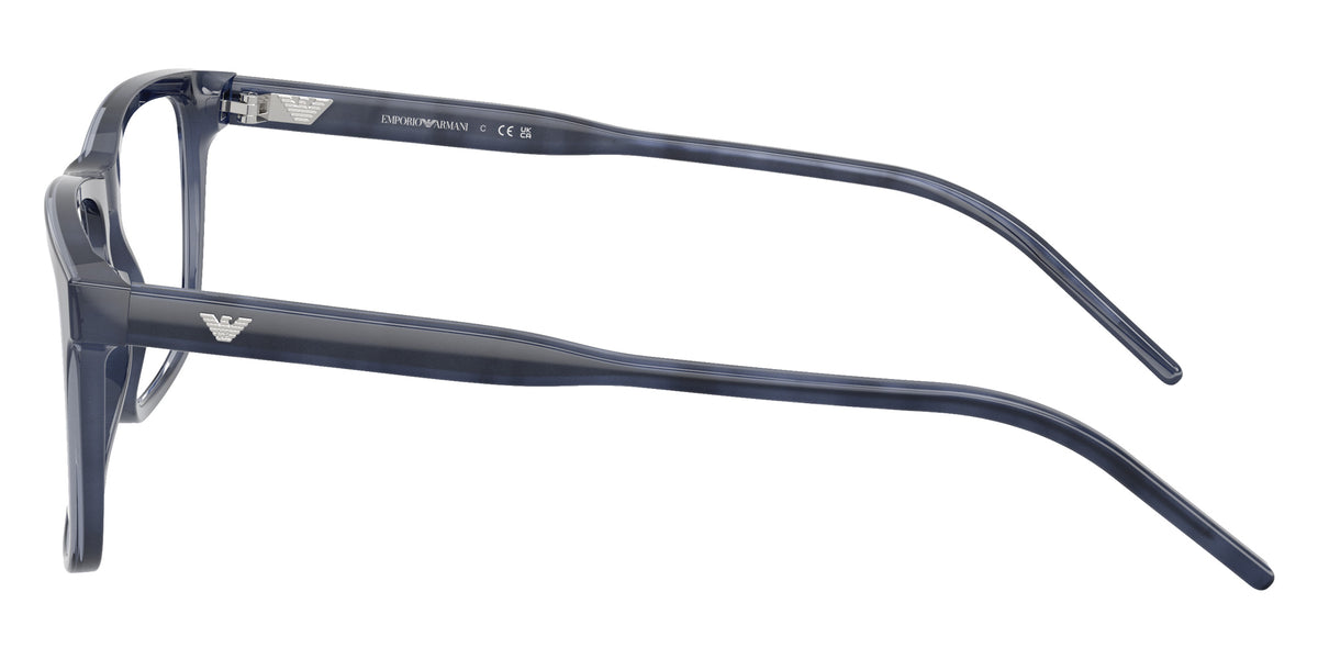 EMPORIO ARMANI EA3257 6054 55 - Striped Transparent Blue #id:ea32576054_s:102110