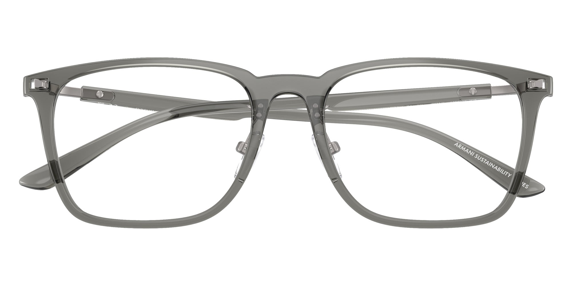 EMPORIO ARMANI EA3263D 6106 55 - Shiny Transparent Gray #id:ea3263d6106_s:100120