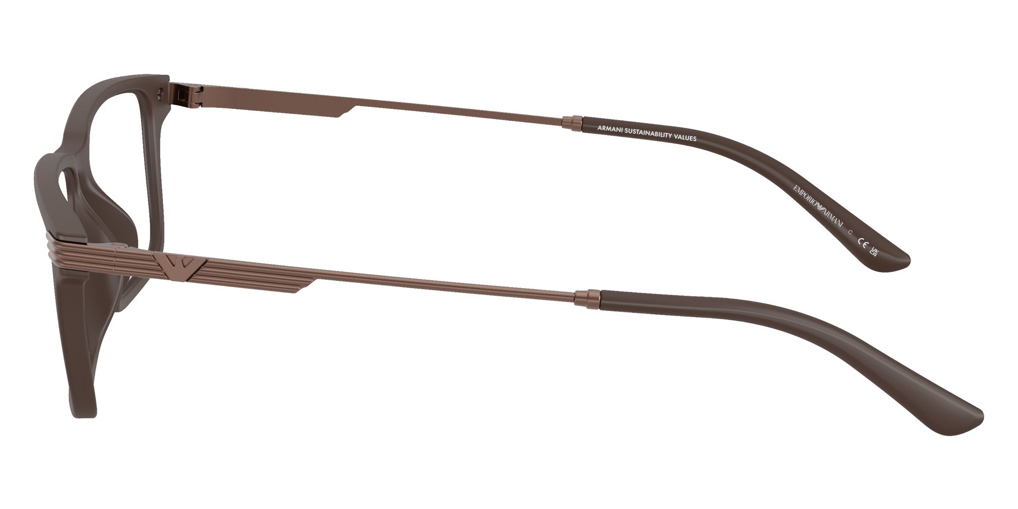 EMPORIO ARMANI EA3268U 6258 53 - Matte Brown #id:ea3268u6258_s:102110