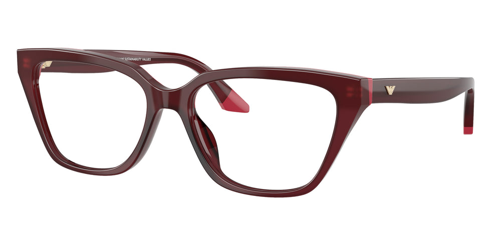 EMPORIO ARMANI EA3270U 6320 55 - Opaline Bordeaux/Pink #id:ea3270u6320_s:102105