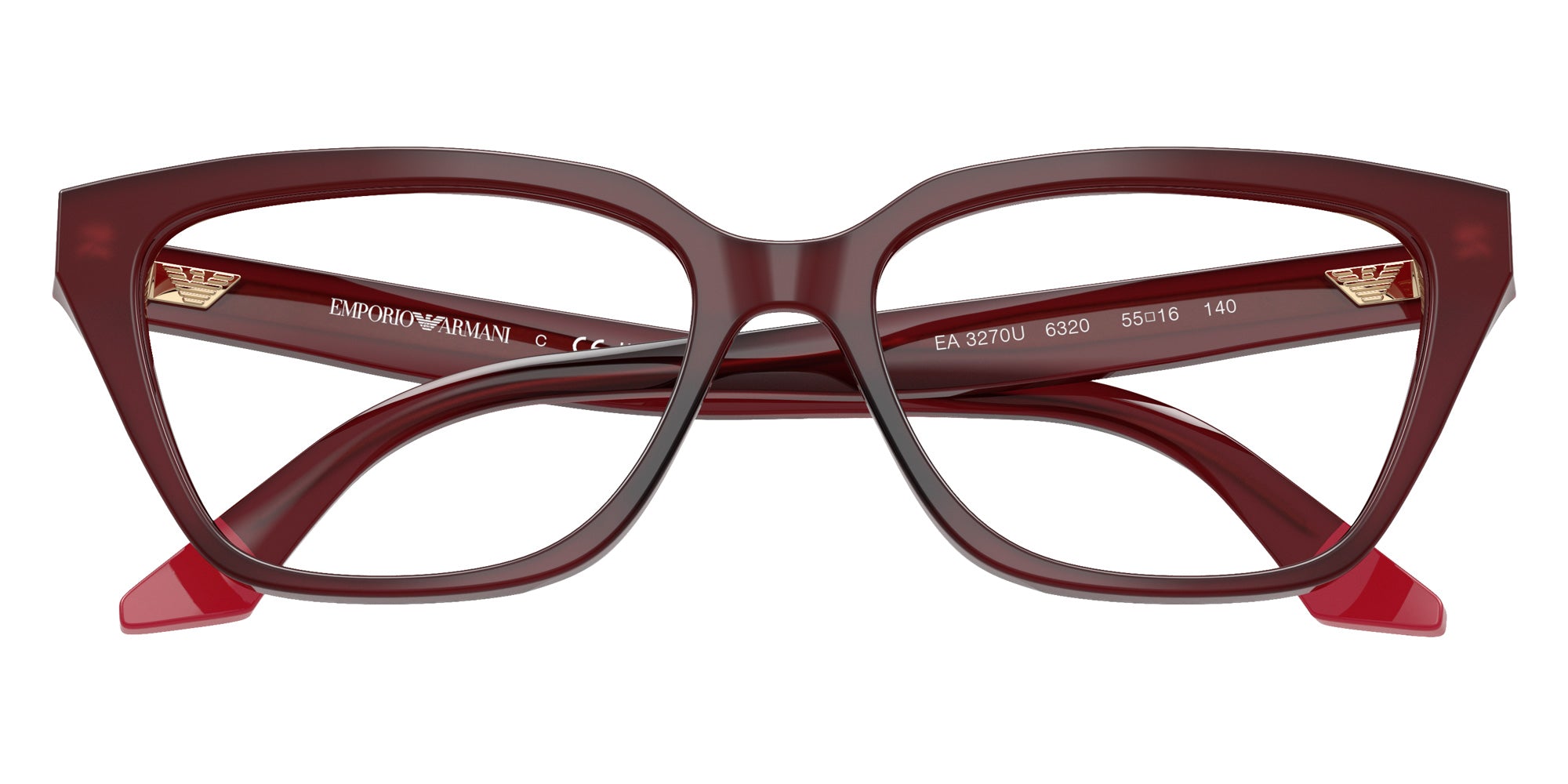 EMPORIO ARMANI EA3270U 6320 55 - Opaline Bordeaux/Pink #id:ea3270u6320_s:102120