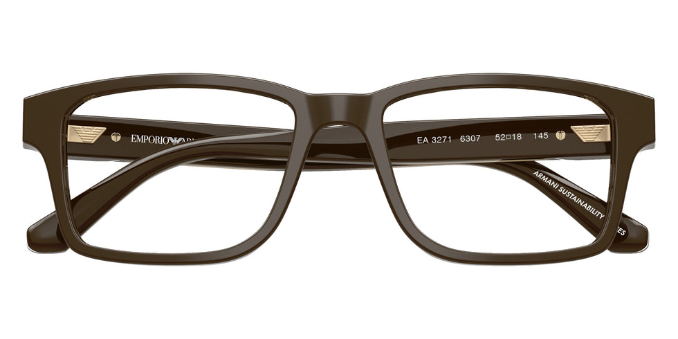 EMPORIO ARMANI EA3271 6307 52 - Shiny Brown #id:ea32716307_s:102120