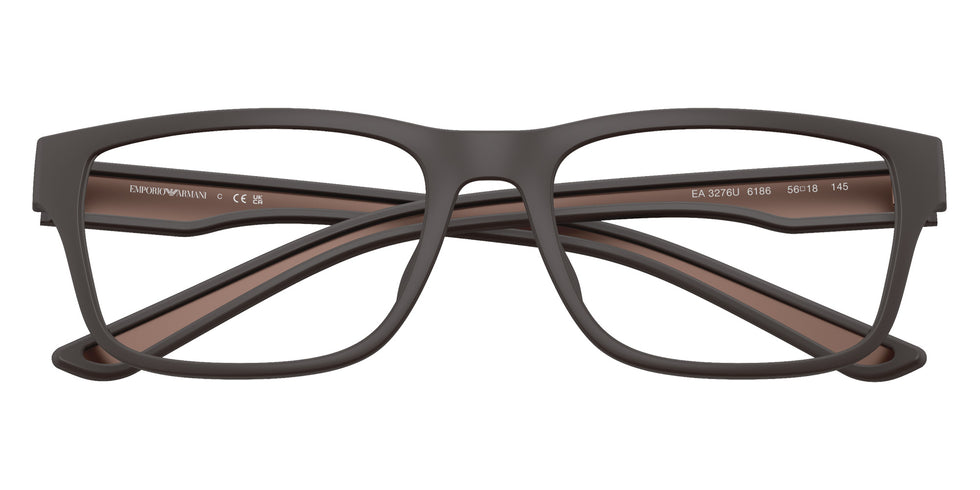 EMPORIO ARMANI EA3276U 6186 54 - Rubberized Matte Brown #id:ea3276u6186_s:108100