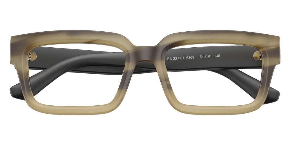 EMPORIO ARMANI EA3277U 6369 52 - Striped Havana Green #id:ea3277u6369_s:108100