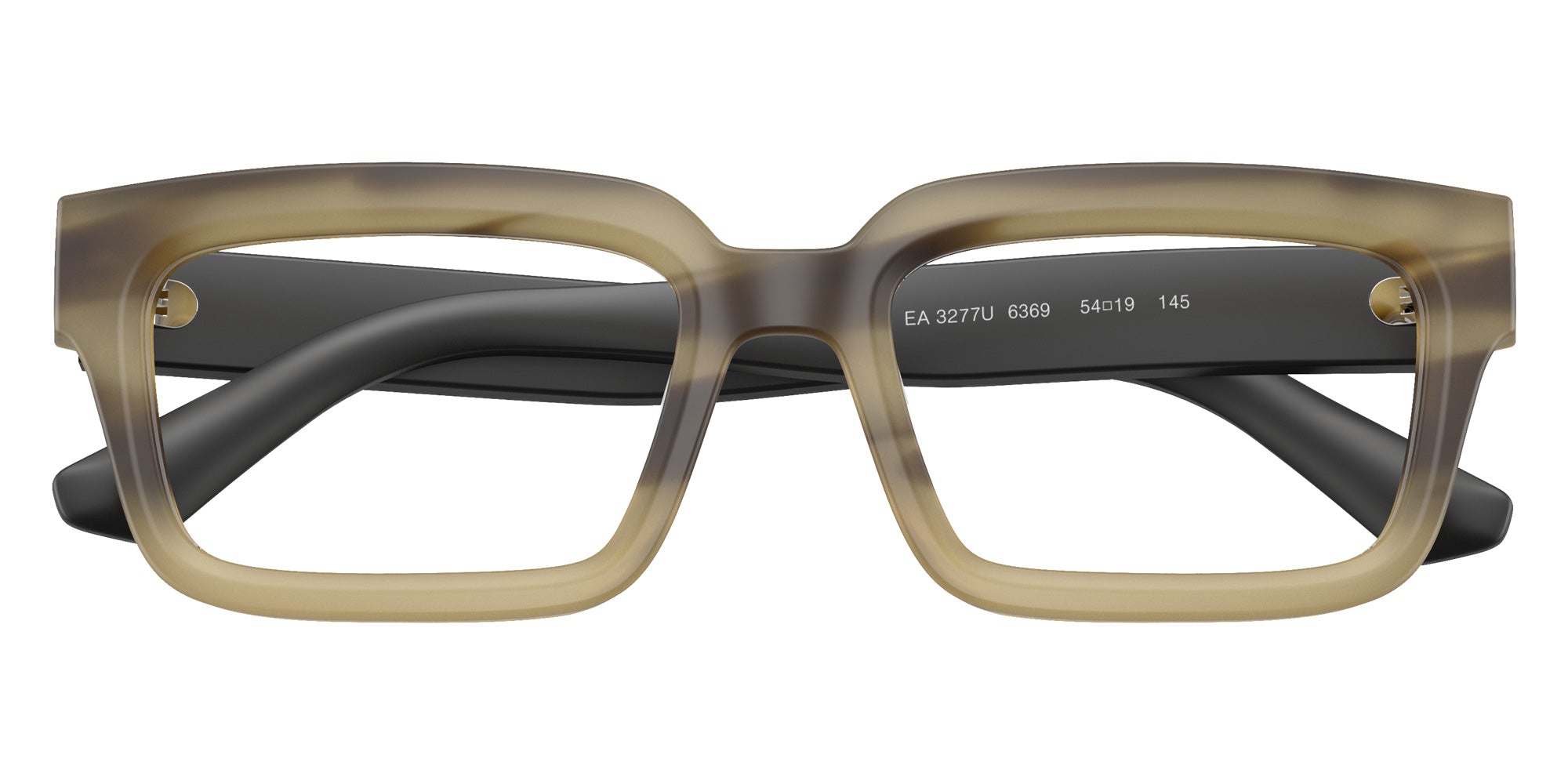 EMPORIO ARMANI EA3277U 6369 52 - Striped Havana Green #id:ea3277u6369_s:108100