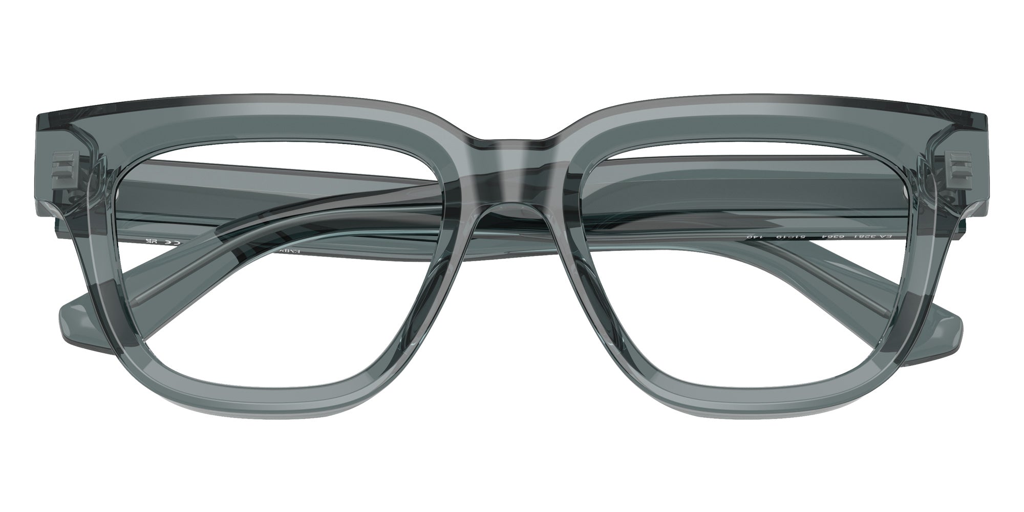 EMPORIO ARMANI EA3281 6364 49 - Shiny Transparent Gray #id:ea32816364_s:108100