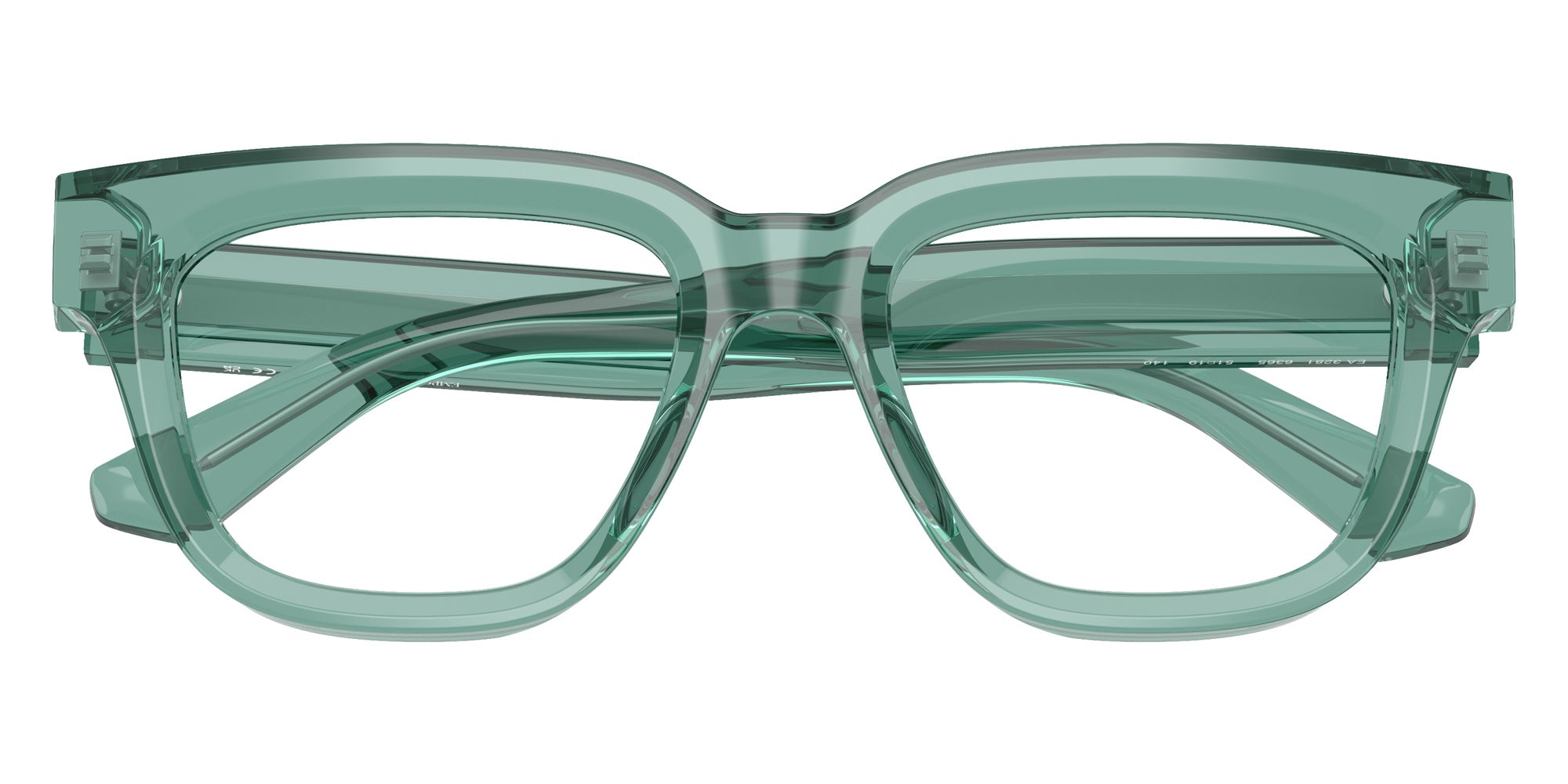 EMPORIO ARMANI EA3281 6365 49 - Shiny Transparent Green #id:ea32816365_s:112100