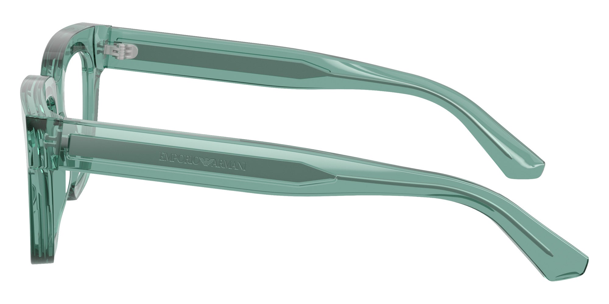 EMPORIO ARMANI EA3281 6365 49 - Shiny Transparent Green #id:ea32816365_s:112110
