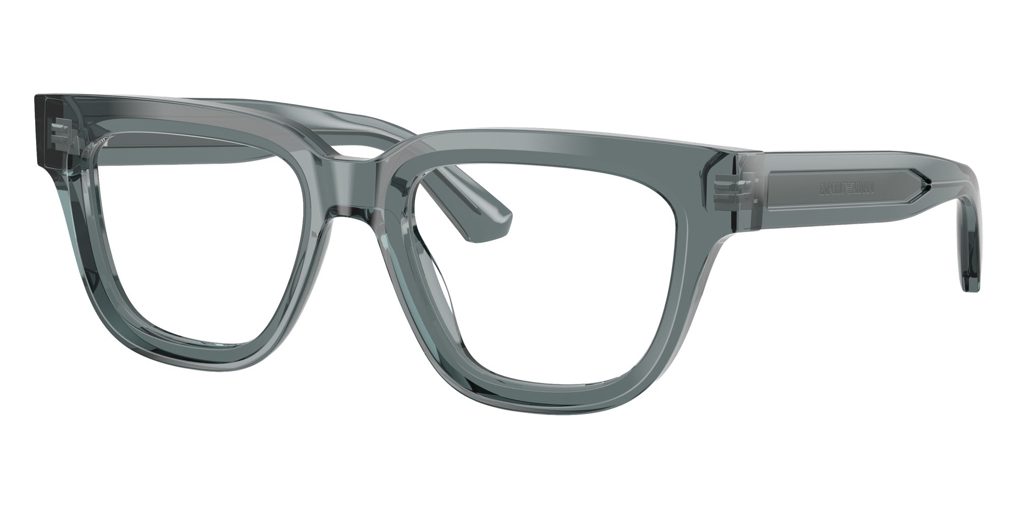 EMPORIO ARMANI EA3281F 6364 51 - Shiny Transparent Gray #id:ea3281f6364_s:102105