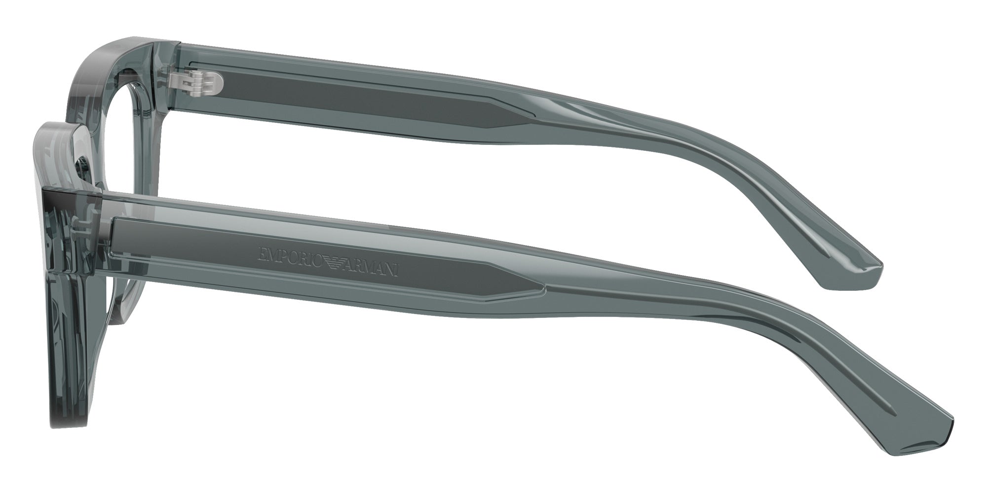 EMPORIO ARMANI EA3281F 6364 51 - Shiny Transparent Gray #id:ea3281f6364_s:102110