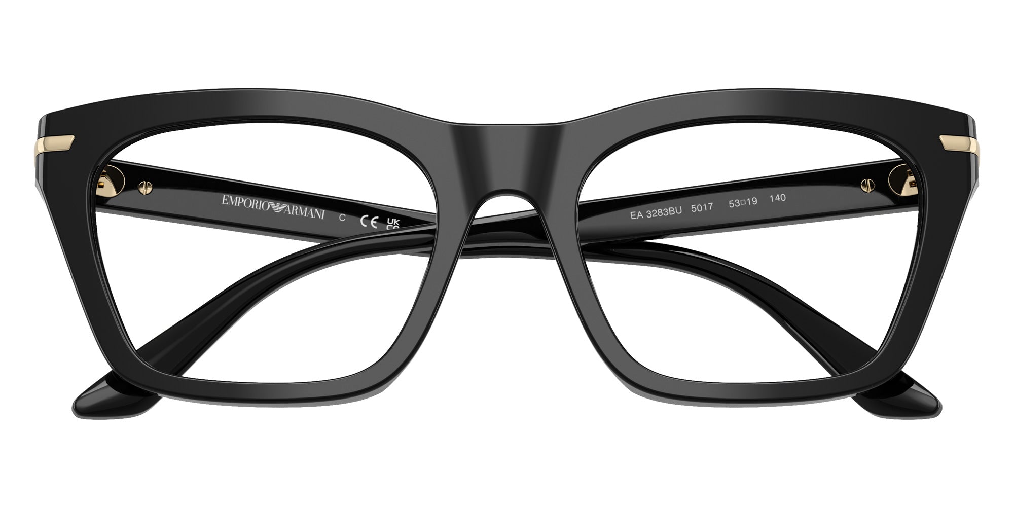 EMPORIO ARMANI EA3283BU 5017 51 - Shiny Black #id:ea3283bu5017_s:100100