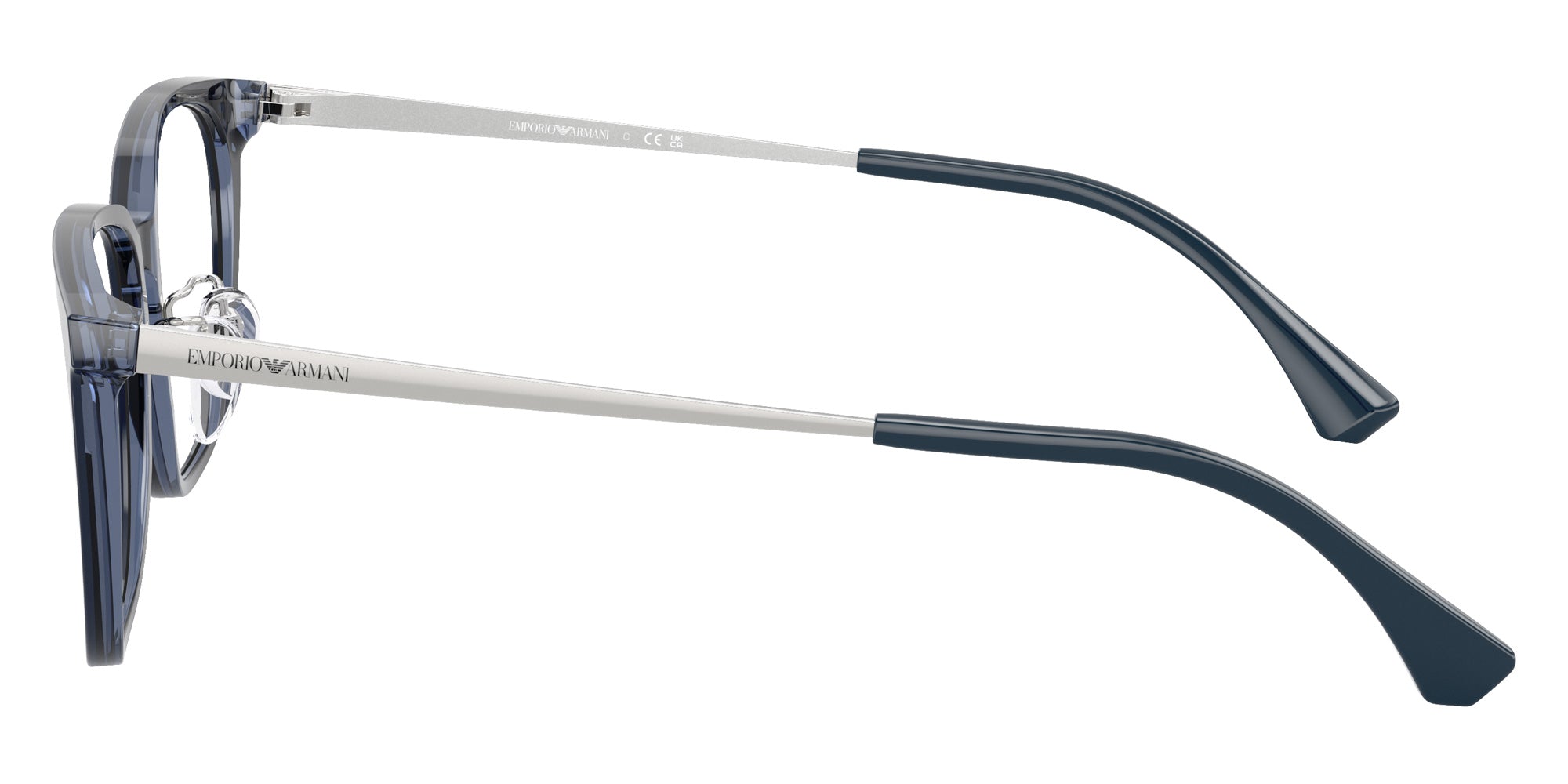 EMPORIO ARMANI EA3284D 6256 54 - Shiny Blue/Transparent Blue #id:ea3284d6256_s:106110