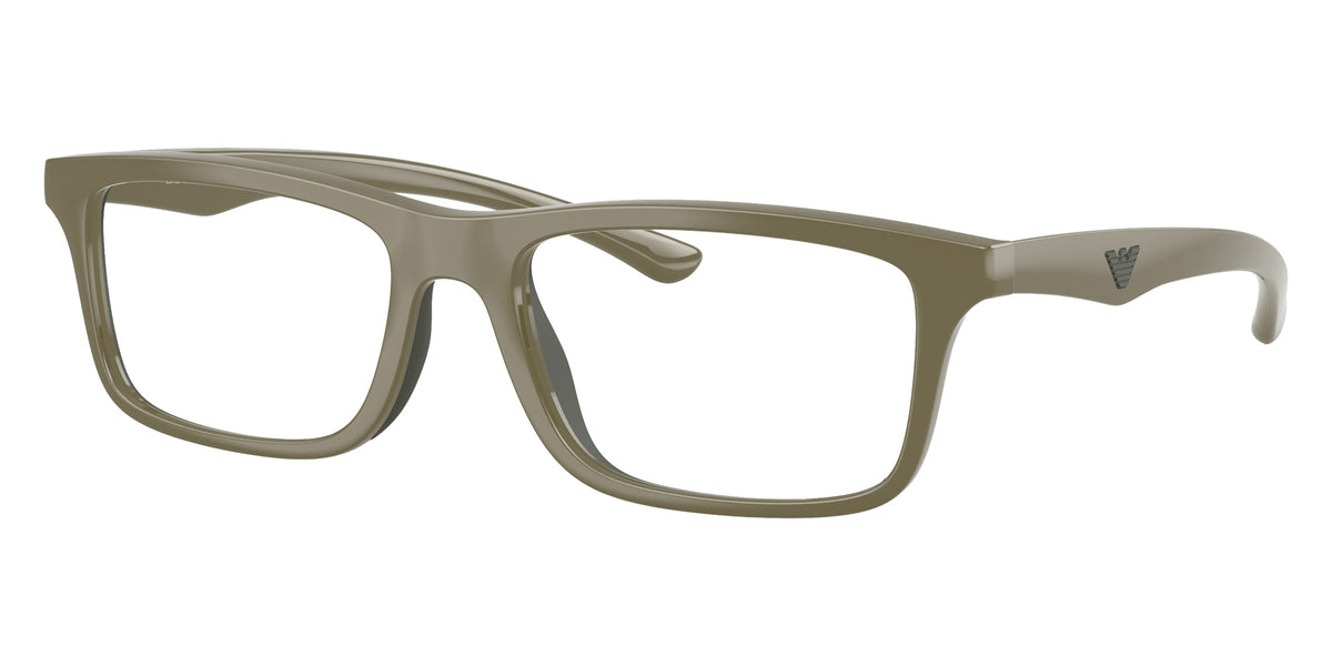 EMPORIO ARMANI EA3285U 5437 54 - Shiny Light Brown/Brown Rubber #id:ea3285u5437_s:108105