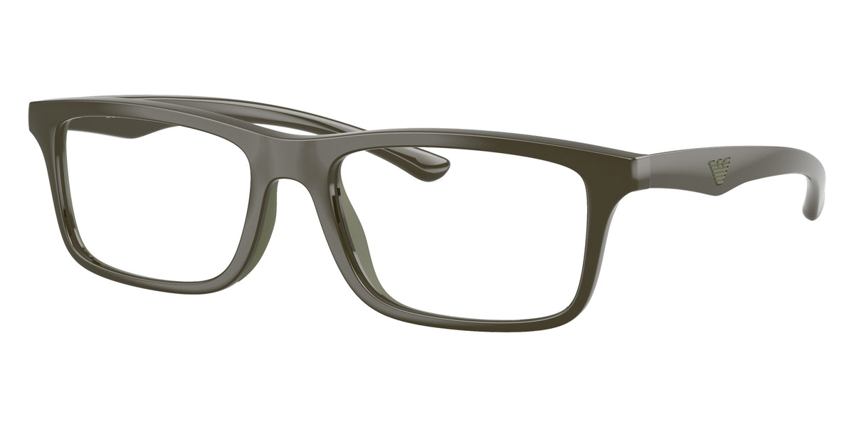 EMPORIO ARMANI EA3285U 6449 54 - Shiny Green/Green Rubber #id:ea3285u6449_s:116105