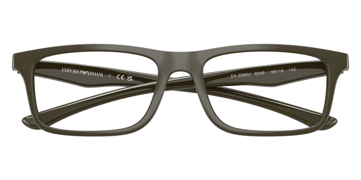 EMPORIO ARMANI EA3285U 6449 54 - Shiny Green/Green Rubber #id:ea3285u6449_s:116120