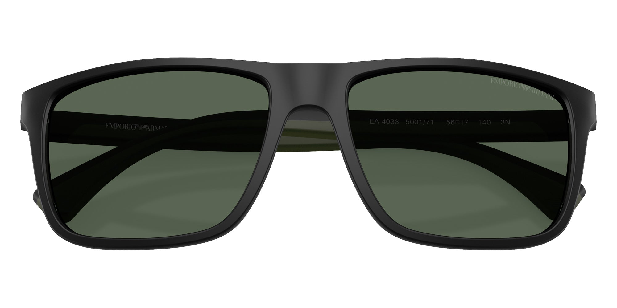 EMPORIO ARMANI EA4033 500171 56 - Matte Black / Dark Green #id:ea4033500171_s:100120