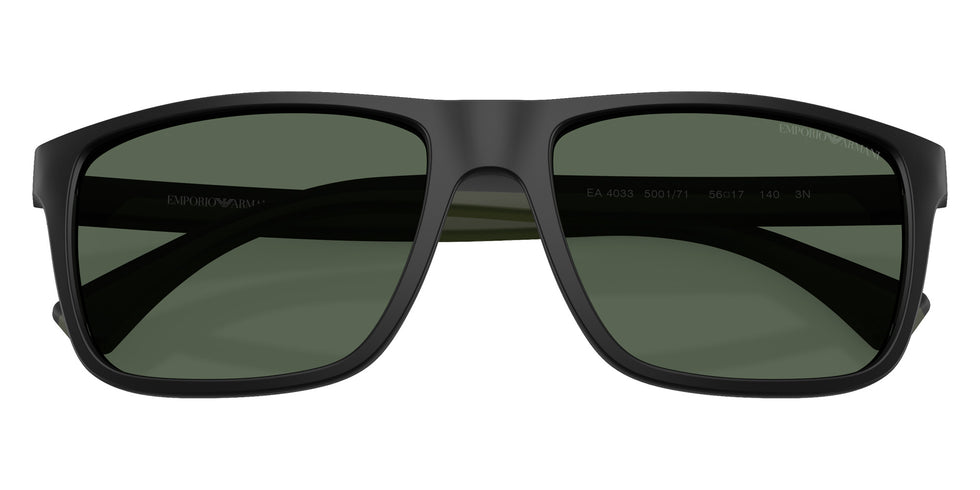 EMPORIO ARMANI EA4033 500171 56 - Matte Black / Dark Green #id:ea4033500171_s:100120