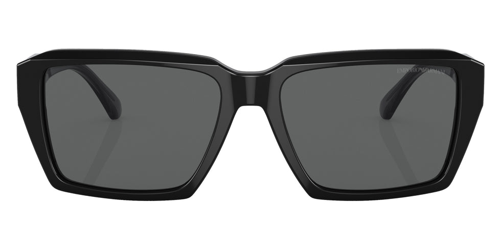 EMPORIO ARMANI EA4186 501787 58 - Shiny Black / Dark Gray #id:ea4186501787_s:100100