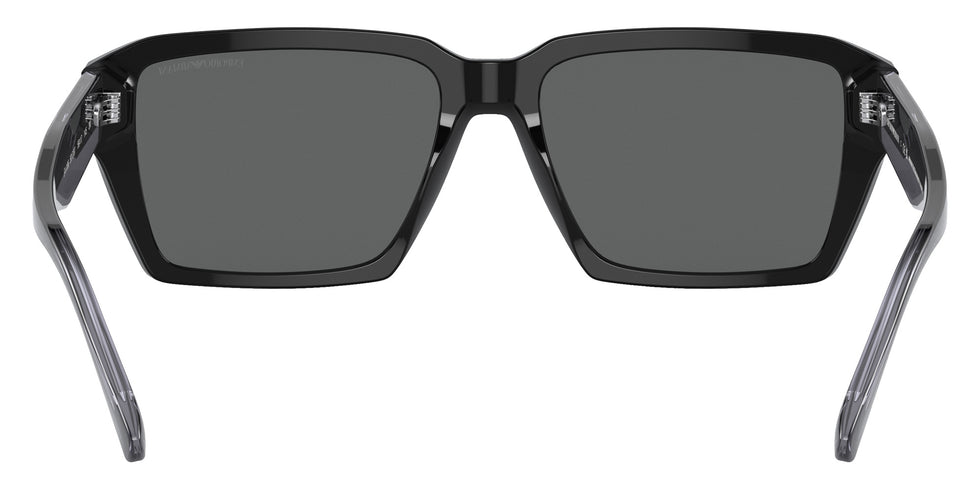 EMPORIO ARMANI EA4186 501787 58 - Shiny Black / Dark Gray #id:ea4186501787_s:100115