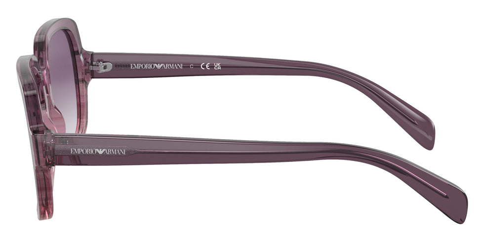 EMPORIO ARMANI EA4195 59668H 55 - Gradient Violet / Clear Gradient Dark Violet #id:ea419559668h_s:100110