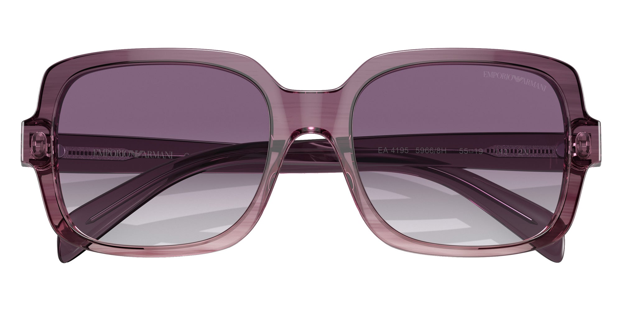 EMPORIO ARMANI EA4195 59668H 55 - Gradient Violet / Clear Gradient Dark Violet #id:ea419559668h_s:100120