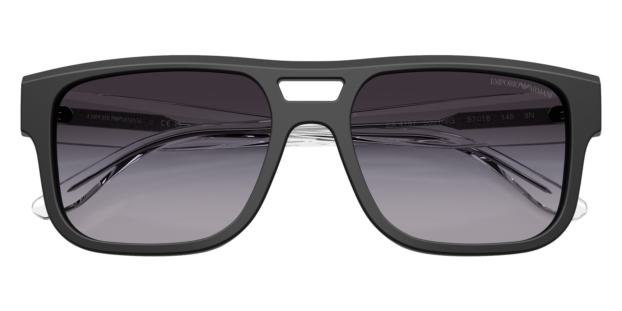 EMPORIO ARMANI EA4197 50018G 57 - Matte Black #id:ea419750018g_s:100100