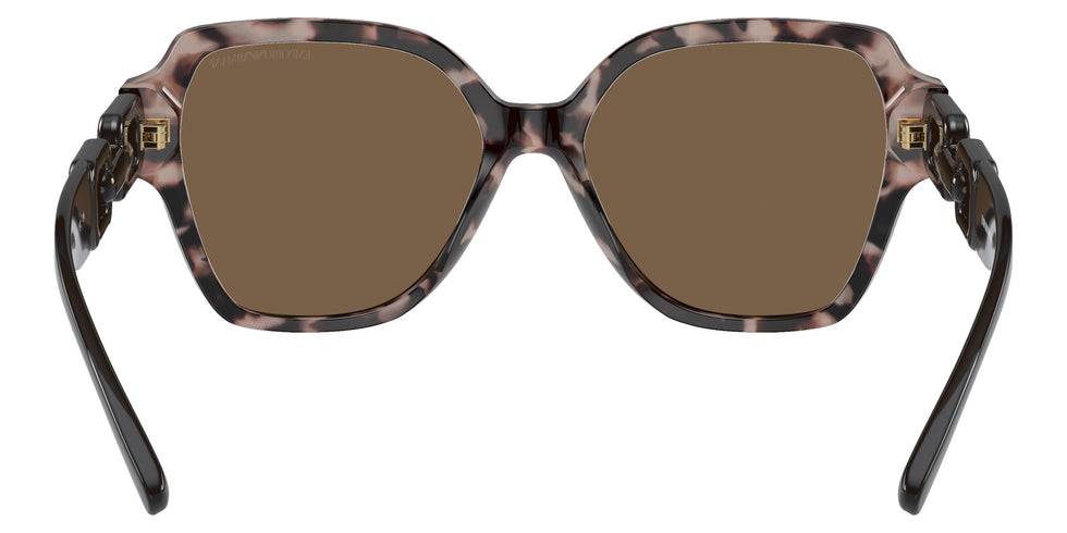 EMPORIO ARMANI EA4202 541073 54 - Shiny Pink Havana / Dark Brown #id:ea4202541073_s:100115