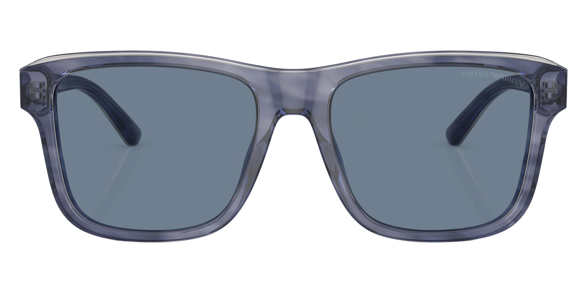 EMPORIO ARMANI EA4208 605480 56 - Shiny Blue/Top Smoke / Dark Blue Polarized #id:ea4208605480_s:100100