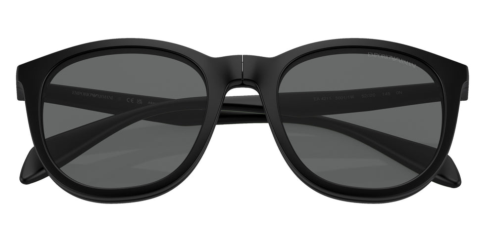 EMPORIO ARMANI EA4211 50011W 52 - Matte Black #id:ea421150011w_s:100125