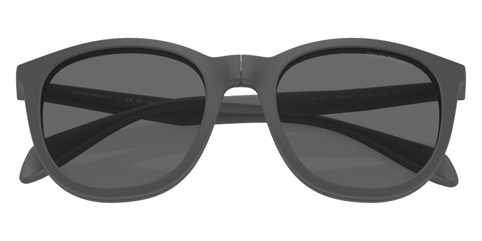 EMPORIO ARMANI EA4211 51261W 52 - Matte Gray #id:ea421151261w_s:100120