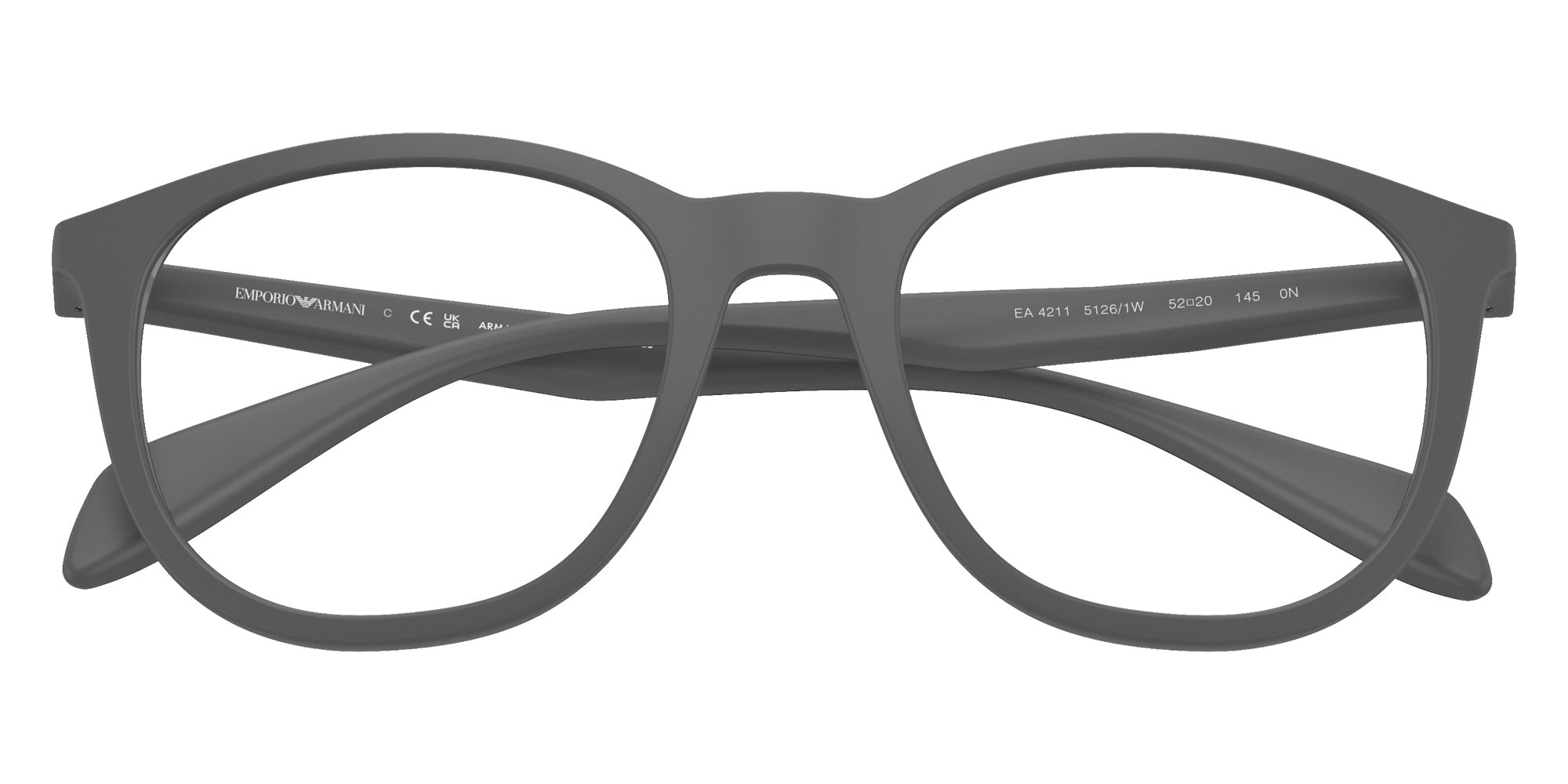 EMPORIO ARMANI EA4211 51261W 52 - Matte Gray #id:ea421151261w_s:100125