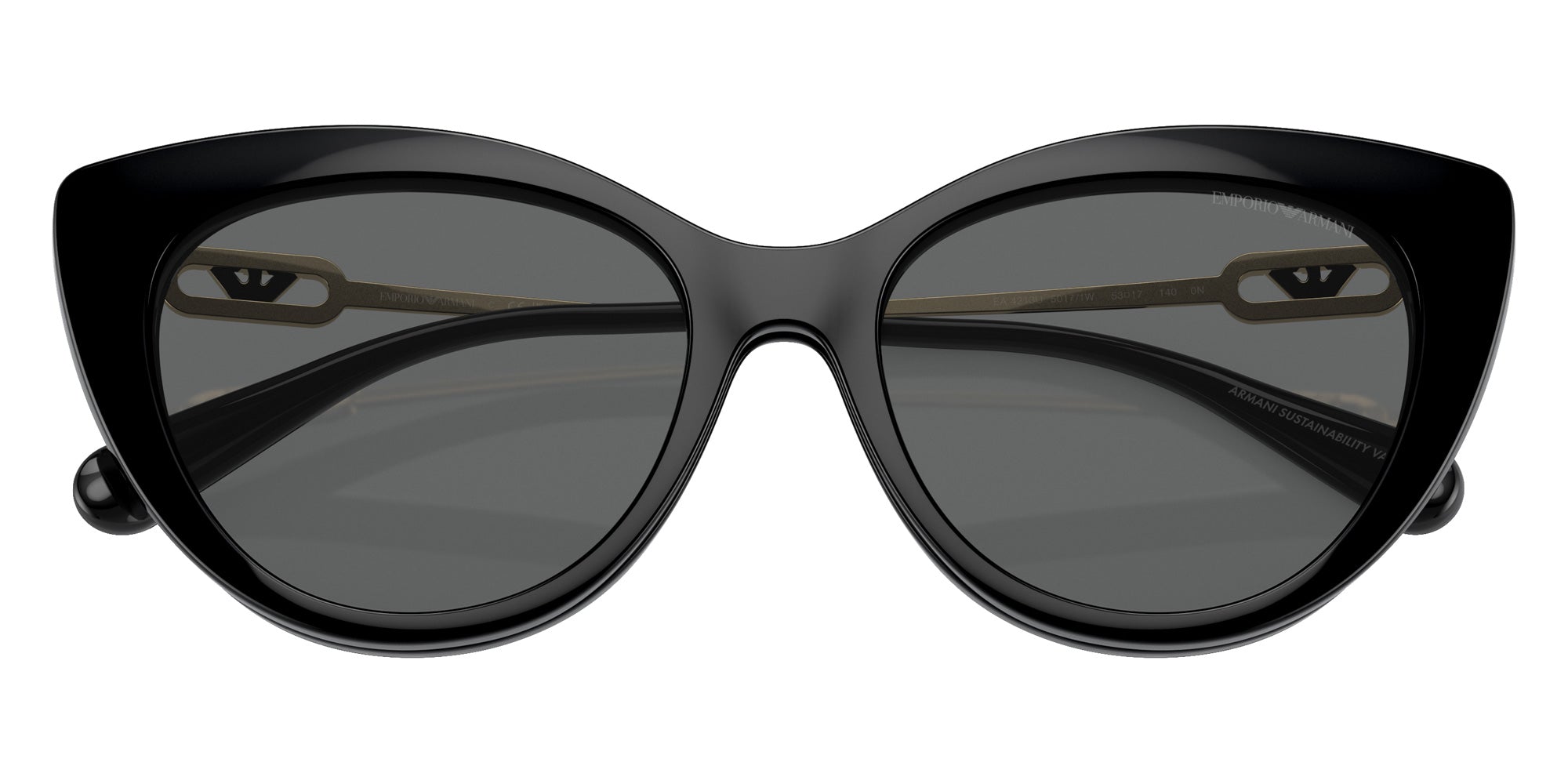 EMPORIO ARMANI EA4213U 50171W 53 - Shiny Black #id:ea4213u50171w_s:100125