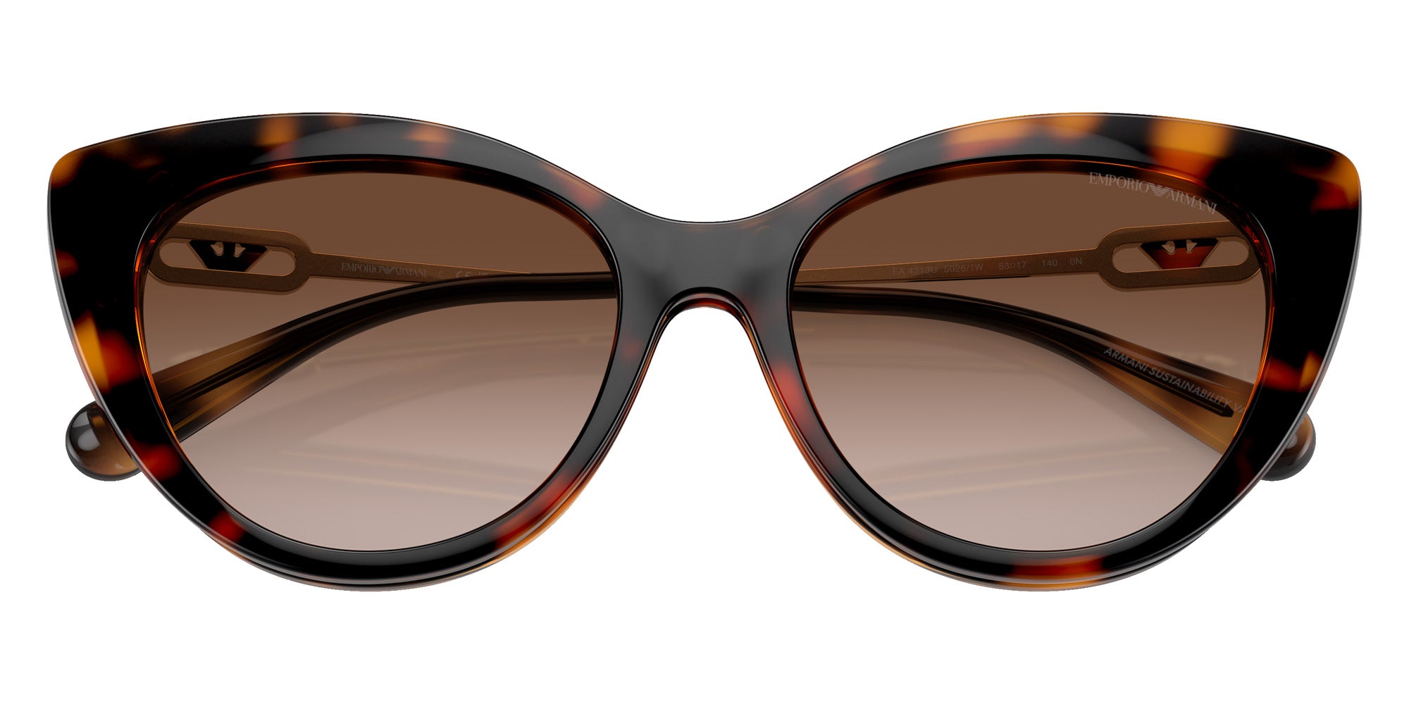 EMPORIO ARMANI EA4213U 50261W 53 - Shiny Havana #id:ea4213u50261w_s:102125