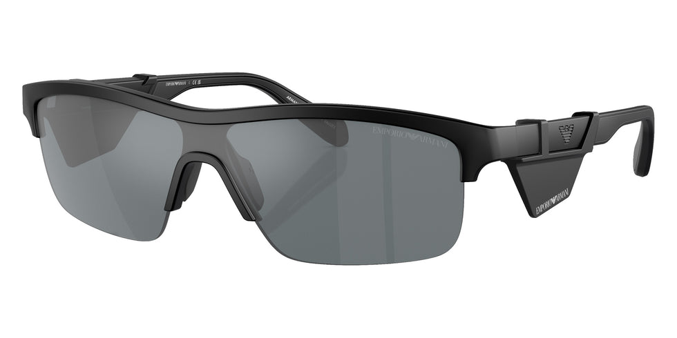 EMPORIO ARMANI EA4218 50016G 135 - Matte Black / Gray Mirrored Black #id:ea421850016g_s:100105