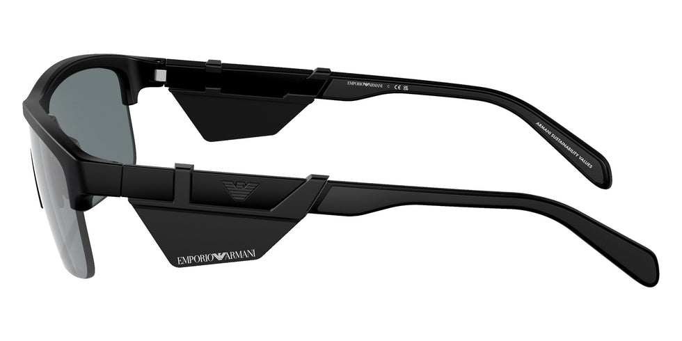 EMPORIO ARMANI EA4218 50016G 135 - Matte Black / Gray Mirrored Black #id:ea421850016g_s:100110