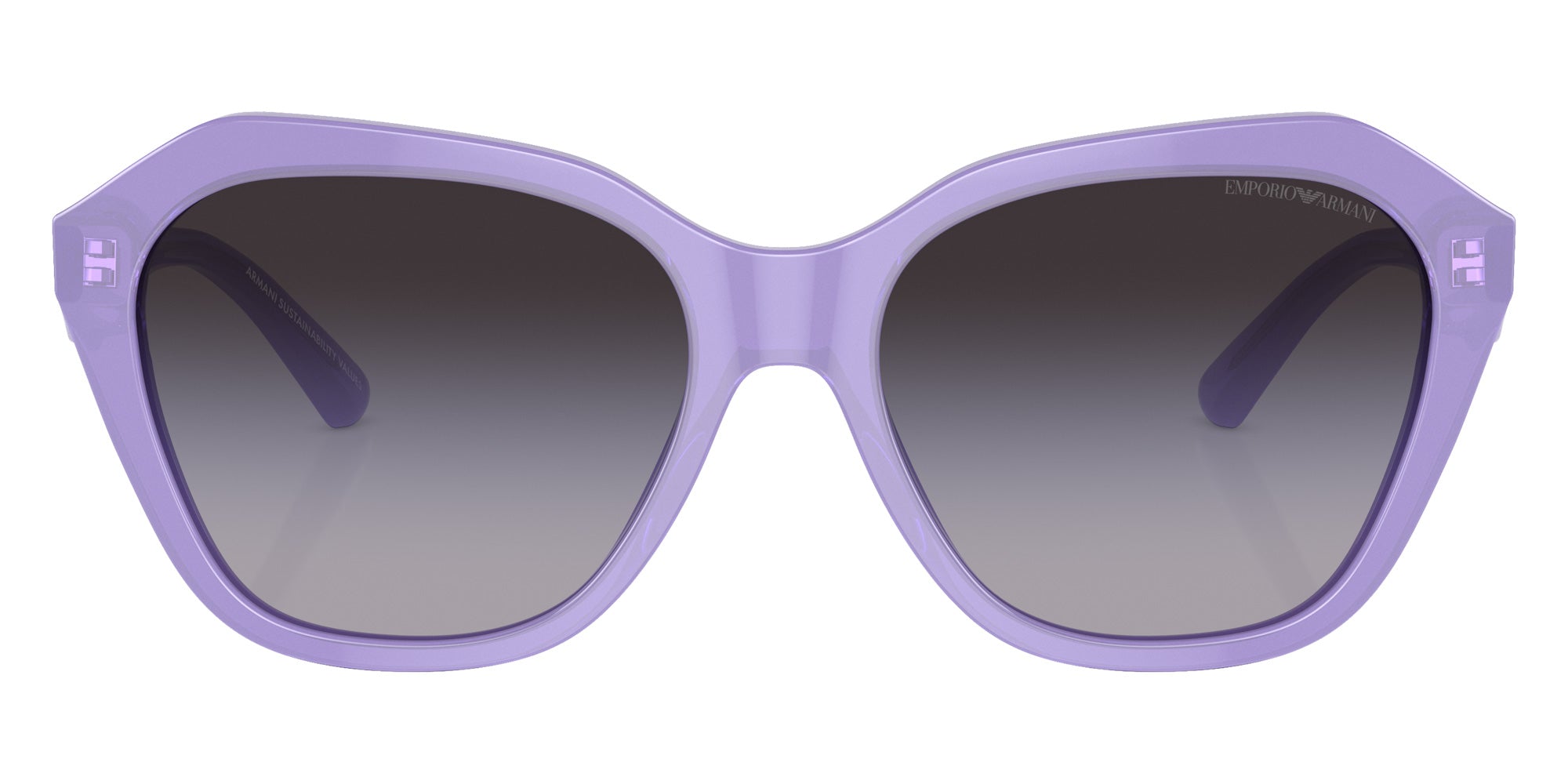 EMPORIO ARMANI EA4221 61178G 56 - Shiny Opaline Violet / Gradient Gray #id:ea422161178g_s:100100