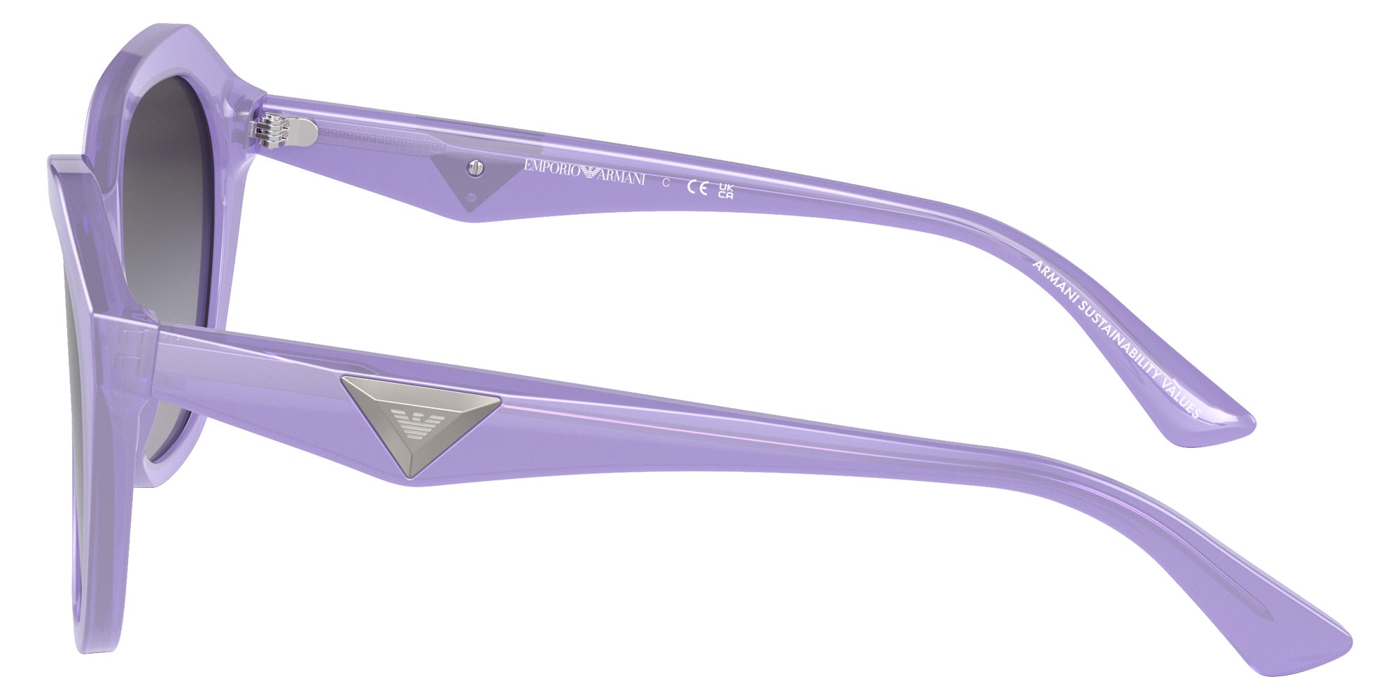 EMPORIO ARMANI EA4221 61178G 56 - Shiny Opaline Violet / Gradient Gray #id:ea422161178g_s:100110
