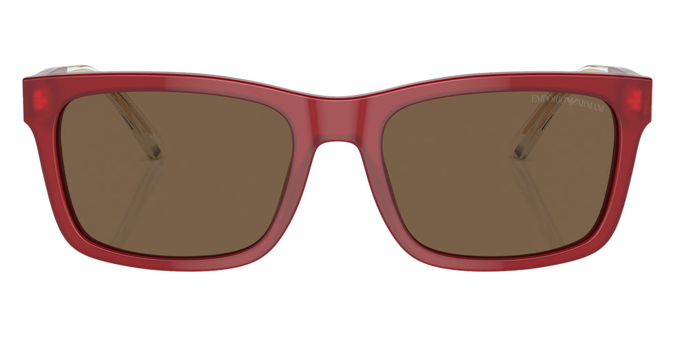 EMPORIO ARMANI EA4224 609373 57 - Shiny Bordeaux / Dark Brown #id:ea4224609373_s:102100