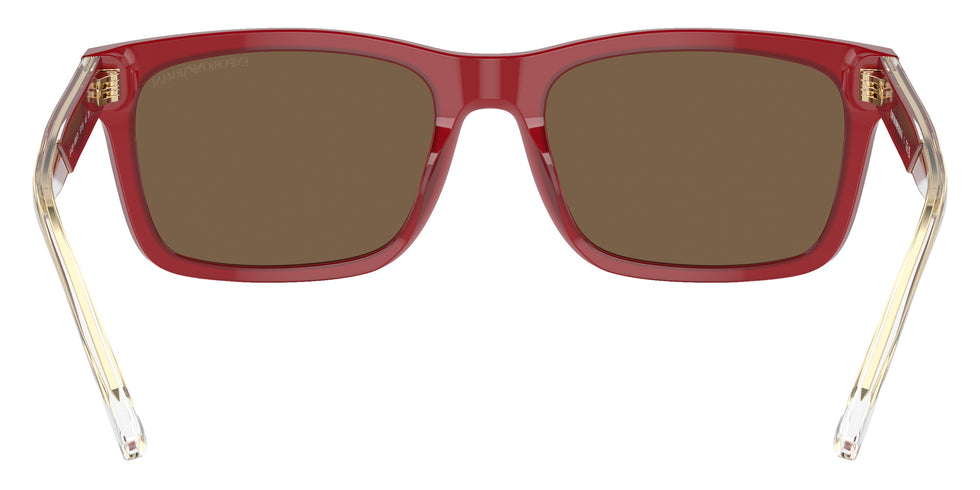 EMPORIO ARMANI EA4224 609373 57 - Shiny Bordeaux / Dark Brown #id:ea4224609373_s:102115