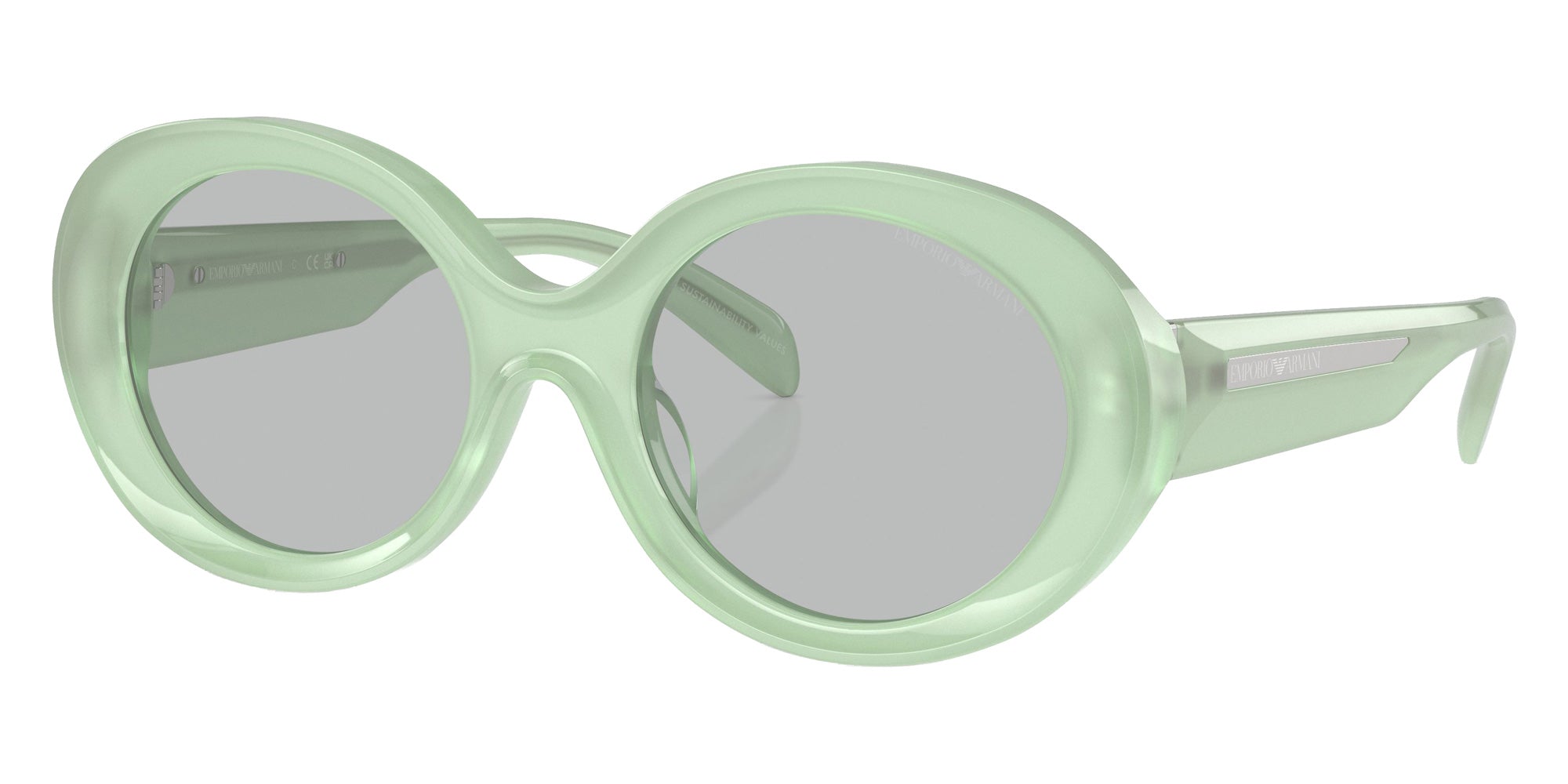 EMPORIO ARMANI EA4231U 615487 53 - Opal Green Mint / Light Gray #id:ea4231u615487_s:100105