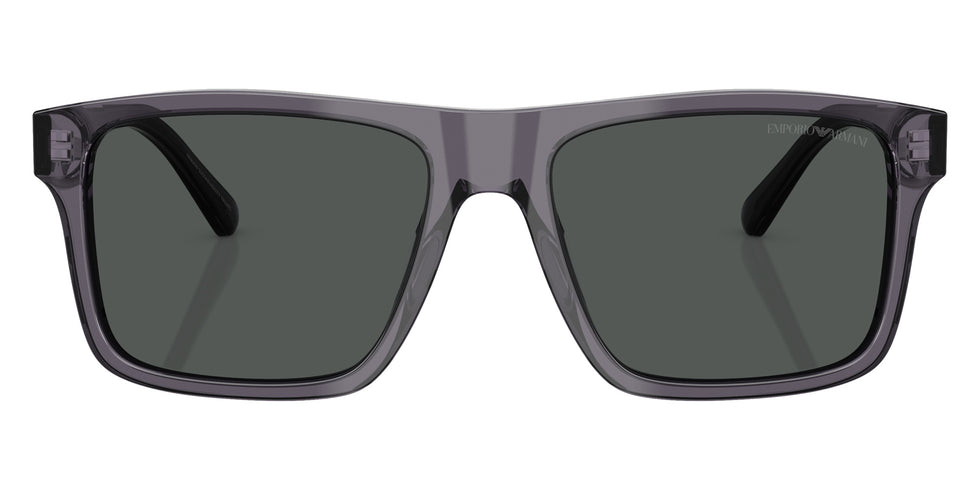 EMPORIO ARMANI EA4232 610687 57 - Transparent Dark Gray / Smoke #id:ea4232610687_s:100100